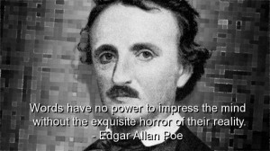 Edgar allan poe, best, quotes, sayings, famous, reality, horror