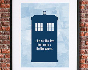 Art Poster with Quote | 8x10 Instant Download Printable |10th Doctor ...