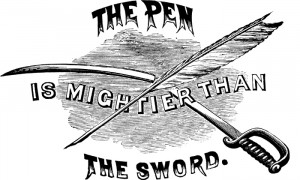 The Pen Is Mightier Than The Gun