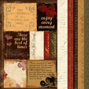 Quick Quotes - Christmas Collection - 12 x 12 Paper - Cracklin' Rose ...