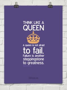 Think like a queen by Oprah Winfrey
