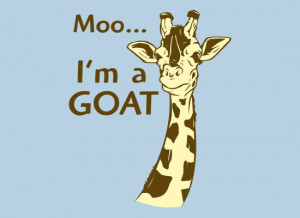 Moo, I'm A Goat