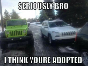 Jeep Wrangler vs New Cherokee