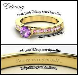 Disney heroines rings--Eilowny