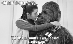 Princess Leia's Best Quotes with Carrie Fisher's Funniest Pictures ...