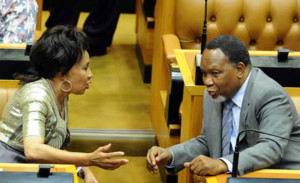 ... and Deputy President Kgalema Motlanthe in the National Assembly. GCIS