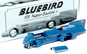 And his Bluebird water and land speed record vehicles