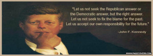 Kennedy Quote Cover Comments