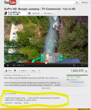 ... out the fun and friendly Bungee jump experience from Whistler and