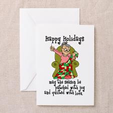 Happy Holidays - Quilter Greeting Cards (Pk of 20) for