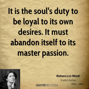 Rebecca West Quotes