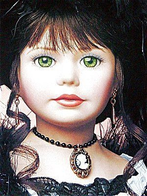 ... pretty. Danbury Mint Porcelain Doll 