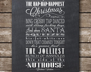 Christmas Vacation Quote - Clark Griswold - Printable Poster ...