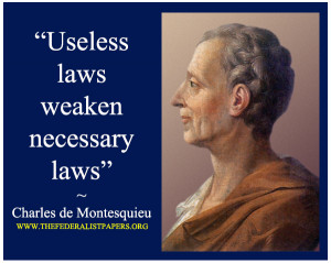 ... Disbelief in Separation of Powers Through the Eyes of Montesquieu