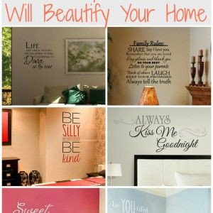 11 DIY Wall Quote Accent Inspirations That Will Beautify Your Home ...