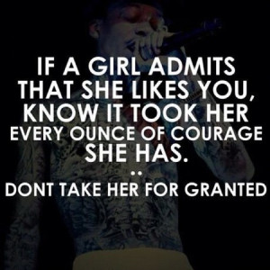 love #like #girl #admit #courage #true #teenage #lovequotes #quotes ...