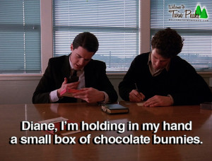 Diane, I’m Holding In My Hand A Small Box Of Chocolate Bunnies
