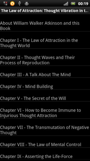 The Law of Attraction BOOK - screenshot