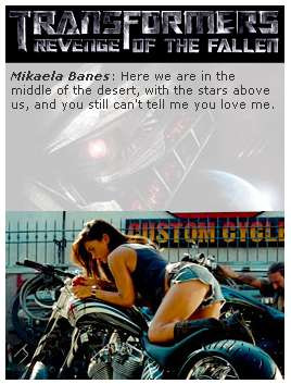 Random Quotes from Transformers 2 - Rise of the Fallen (Gary Shaine)