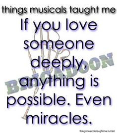 Great Quotes from Musicals