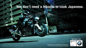 Click for bigger version of BMW Ad from Wordbang USA
