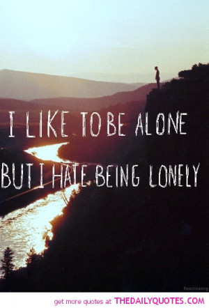Like To Be Alone