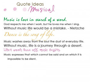 musical quotes