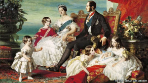 Painting of Queen Victoria, Prince Albert and their family in 1846 ...