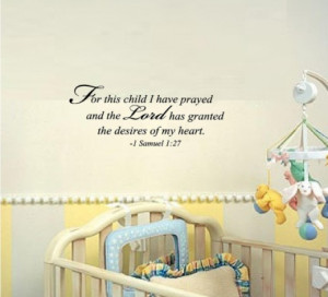 Baby Wall Quote