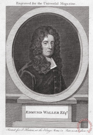 Edmund Waller 1606 1687 painting Others Edmund Waller 1606 1687
