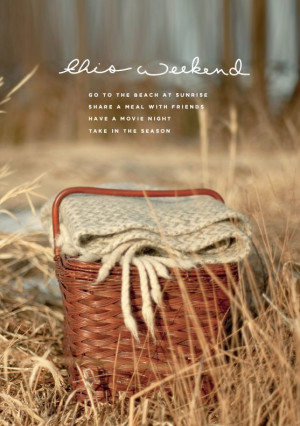 one thing that we all keep waiting for is the # weekend