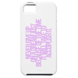 Inspirational and motivational quotes iPhone 5/5S cases