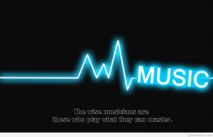 Heart music quote with image