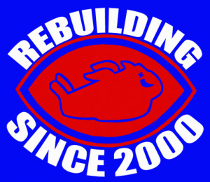 Buffalo Bills T-Shirt Rebuilding Since 2000