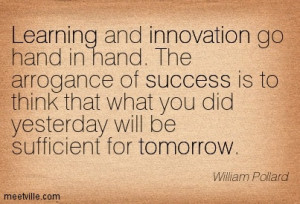 ... -Pollard-tomorrow-success-learning-innovation-Meetville-Quotes-198660