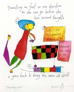 ... back to doing the same old stuff