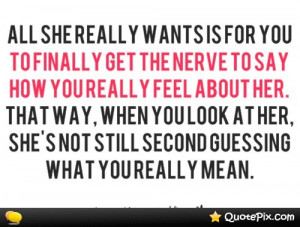 Mean Quotes What you really mean