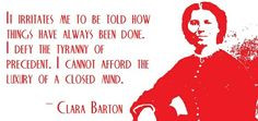 Clara Barton Red Cross Quotes