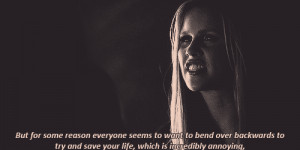 quotes # rebekah mikaelson # the vampire diaries # tvd