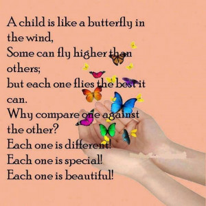 Butterflies & children