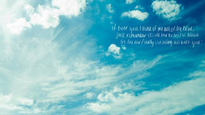 Love, sky, blue, white, sign, quote, message, decl desktop wallpapers ...