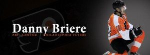 Danny Briere Philadelphia Flyers Timeline Cover