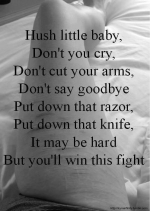 : Cutting Recovery Quotes,Suicide and Self Injury Quotes,Self Harm ...