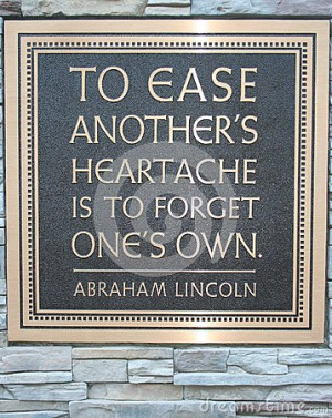 Beautiful Quote Plaque written by Abraham Lincoln to remind us that ...