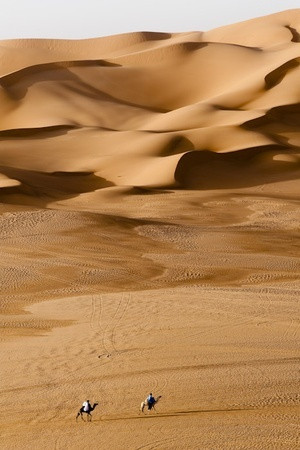 travelling to the Libyan Desert