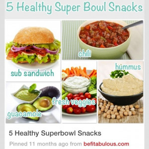 super bowl healthy snacks