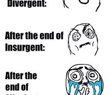 amazing, books, crying, dauntless, divergent, emotions, face, feelings ...