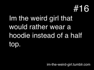 girl, hoodie, tomboy, weird, werido