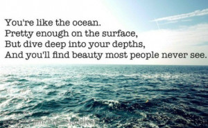 Ocean Tumblr Quotes #tumblr #tumblrgirl