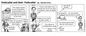 federalists vs anti federalists cartoons